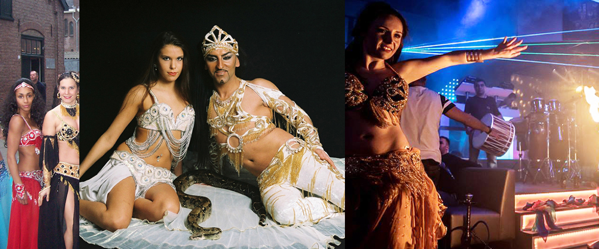 Buikdanseressen en Arabische koffie en thee